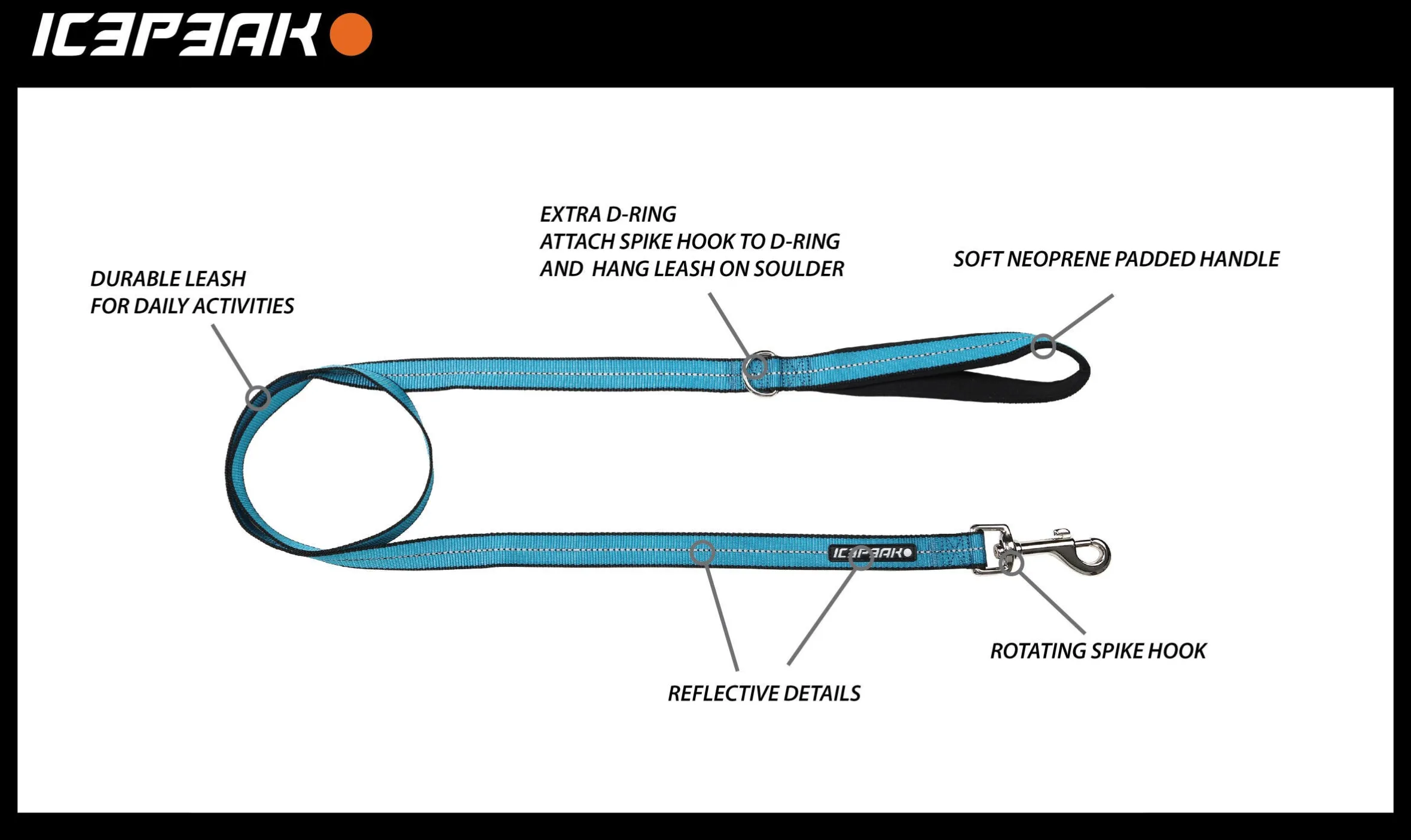 Icepeak Pet Highway basic leash
