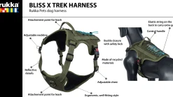 Rukka Pets Bliss x trek Harness