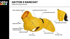 Rukka Pets Hayton x raincoat